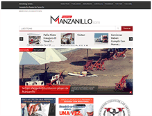 Tablet Screenshot of manzanillonoticias.tv
